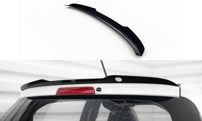 Maxton Spoiler CAP für Toyota Yaris Mk3 Facelift schwarz Hochglanz