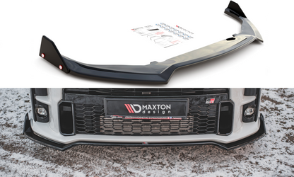 Maxton Front Ansatz V.3 +Flaps für Toyota GR Yaris Mk4