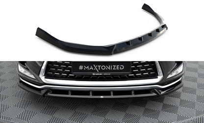 Maxton Front Ansatz für Lexus RX Mk4 Facelift schwarz Hochglanz