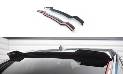 Maxton Spoiler CAP für Volvo C40 Mk1 schwarz Hochglanz