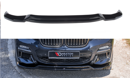 Maxton Front Ansatz für  BMW X4 M-Paket G02 schwarz matt