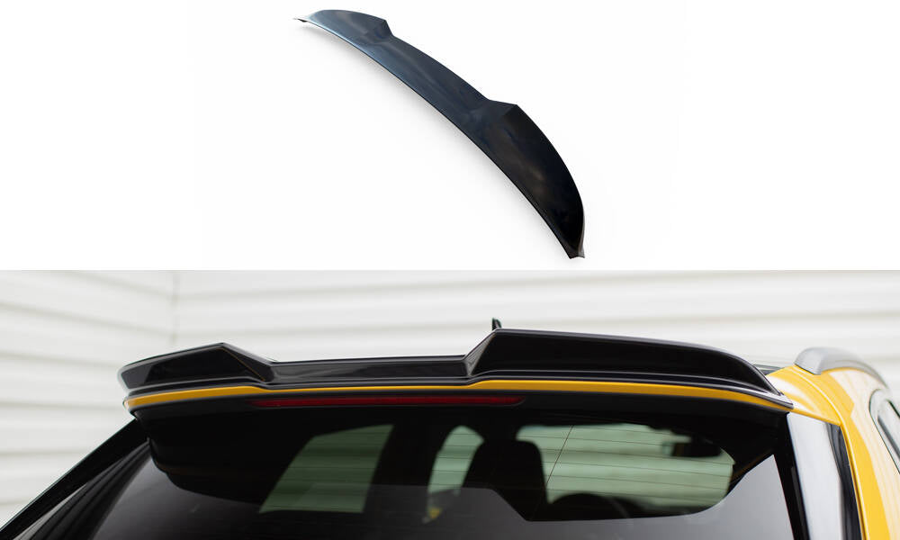 Maxton Spoiler CAP für 3D Audi RS3 / S3 / A3 S-Line Sportback 8Y schwarz Hochglanz