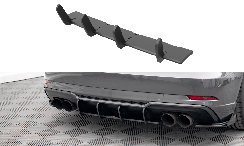 Maxton Street Pro Heckschürze für Audi S3 Sportback 8V Facelift