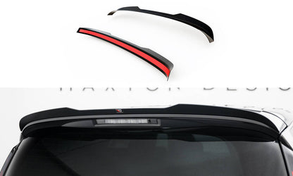 Maxton Spoiler CAP für Renault Espace Mk5 Facelift schwarz Hochglanz