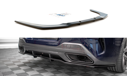 Maxton Mittlerer Diffusor Heck Ansatz DTM Look für BMW 8 Gran Coupe M-Paket G16 Carbon Look