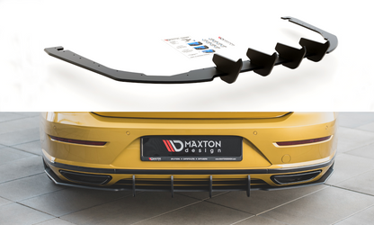 Maxton Robuste Racing Diffusor Heck Ansatz für Volkswagen Arteon R-Line