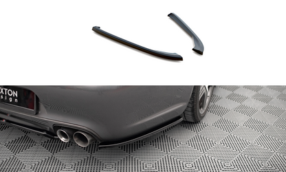 Maxton Heck Ansatz Flaps Diffusor für Porsche 911 Carrera / Carrera GTS 997 Facelift schwarz matt