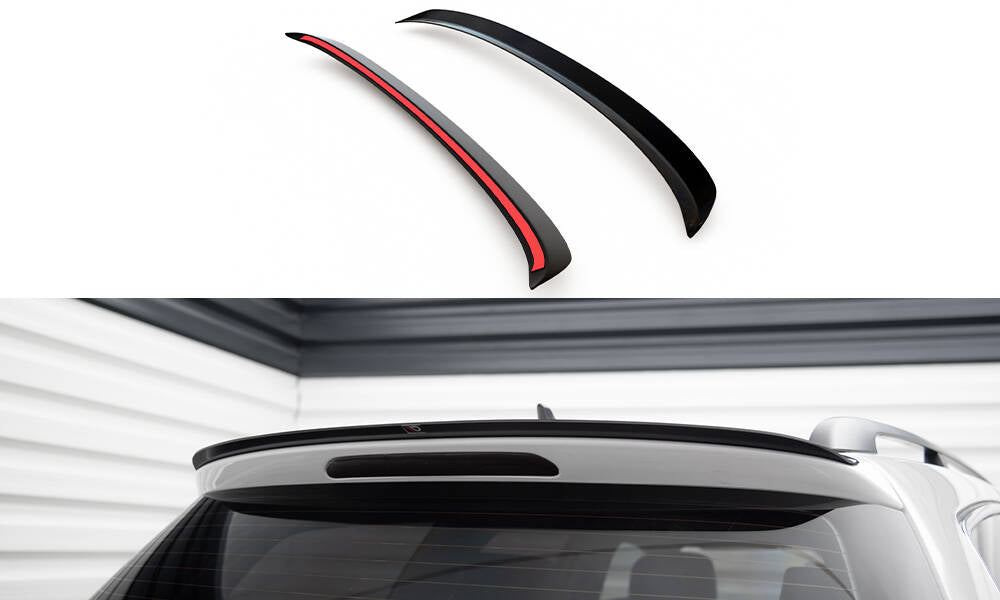 Maxton Spoiler CAP für Volkswagen Passat Variant B7 schwarz Hochglanz