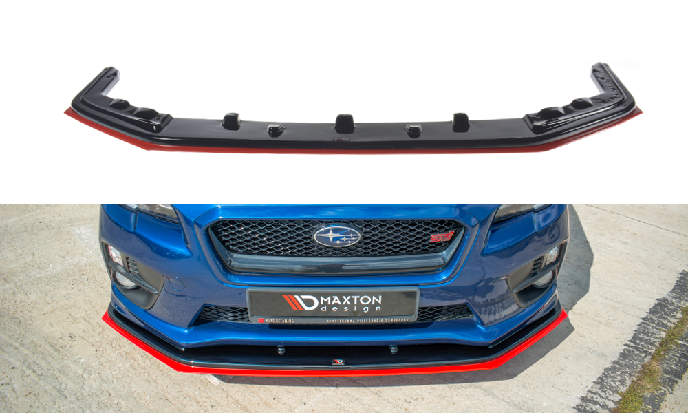 Maxton Front Ansatz V.4 für SUBARU WRX STI