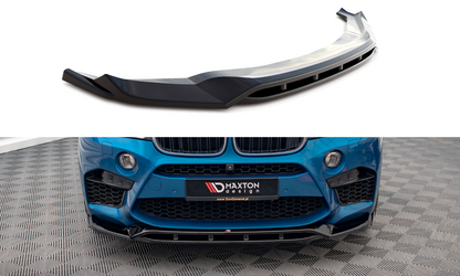 Maxton Front Ansatz V.3 für BMW X5 M F85 / X6 M F86 schwarz Hochglanz