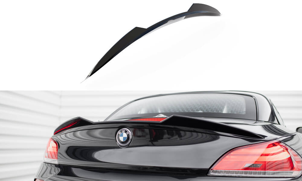 Maxton Spoiler CAP für 3D BMW Z4 M-Paket E89 Facelift schwarz Hochglanz