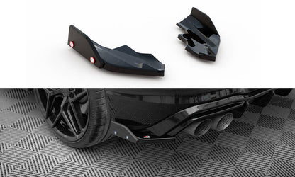 Maxton Heck Ansatz Flaps Diffusor V.6 +Flaps für Volkswagen Golf R Mk8