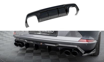Maxton Diffusor Heck Ansatz V.3 für Cupra Formentor VZ Mk1 schwarz Hochglanz