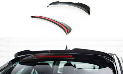 Maxton Spoiler CAP für Skoda Scala schwarz Hochglanz