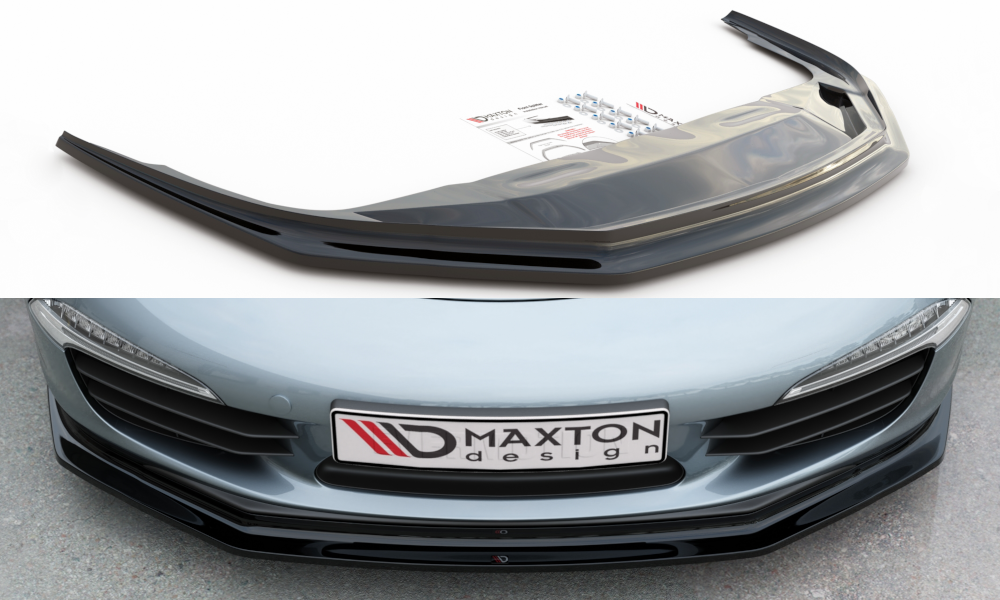 Maxton Front Ansatz V.1 für Porsche 911 Carrera 991 schwarz Hochglanz