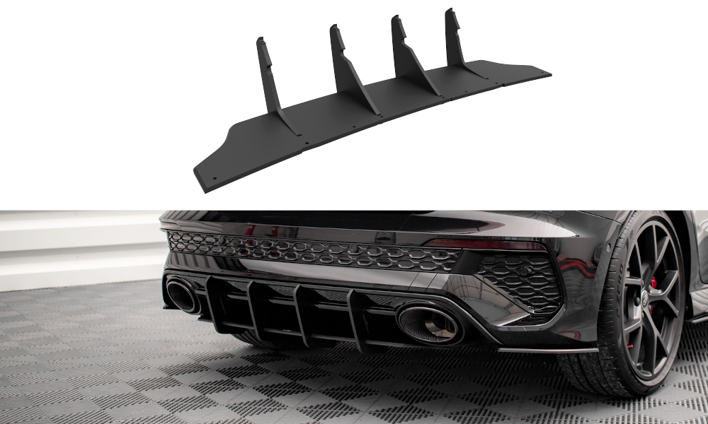 Maxton Street Pro Heckschürze für Audi RS3 Sportback 8Y