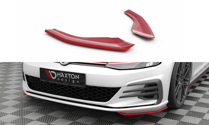 Maxton Front Ansatz für Seite Volkswagen Golf GTI Mk7 Facelift