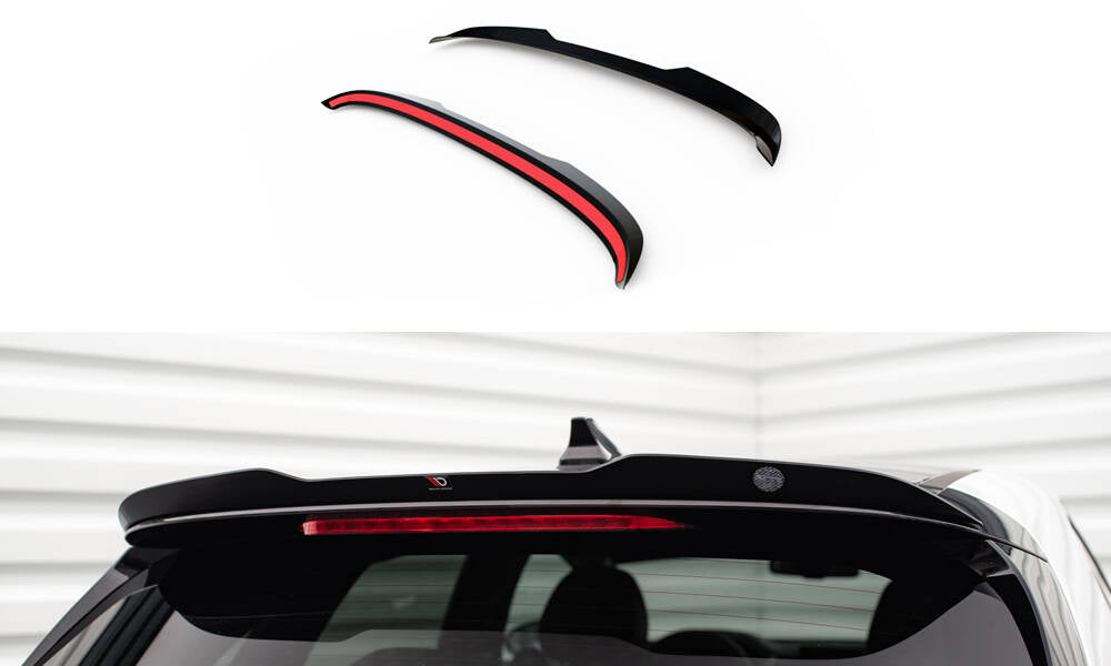 Maxton Spoiler CAP für Kia Ceed GT Mk3  schwarz Hochglanz