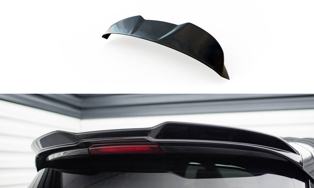 Maxton Spoiler CAP für 3D Ford S-Max ST-Line Mk2 schwarz Hochglanz
