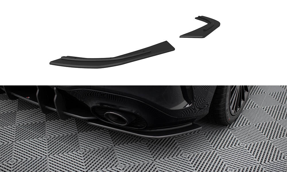 Maxton Street Pro Heck Ansatz Flaps Diffusor für Mercedes-AMG A35 Hatchback W177