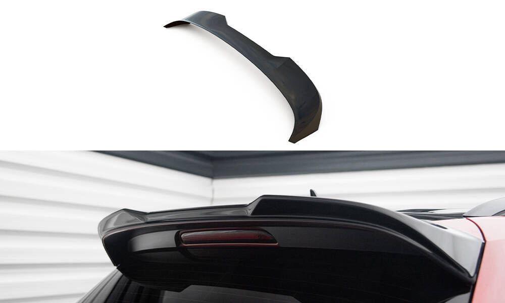 Maxton Spoiler CAP für 3D Seat Tarraco FR Mk1 schwarz Hochglanz