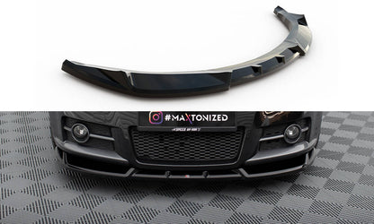 Maxton Front Ansatz für Suzuki Swift Sport Mk4 schwarz Hochglanz