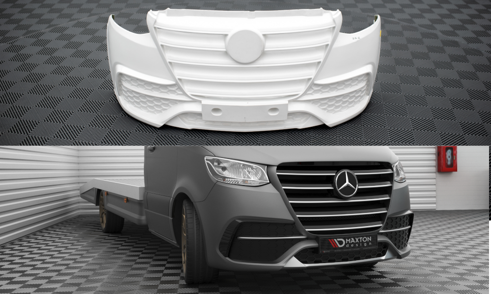 Maxton Die Vordere Stoßstange Mercedes-Benz Sprinter Mk3