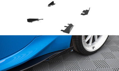 Maxton Side Flaps Toyota GR86 Mk1 schwarz Hochglanz