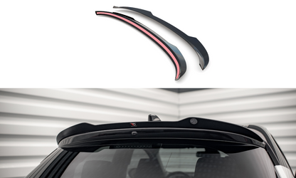 Maxton Spoiler CAP V.2 für Toyota Yaris Mk4 schwarz Hochglanz