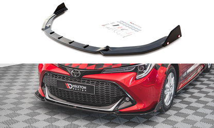 Maxton Front Ansatz V.1 +Flaps für Toyota Corolla GR Sport Hatchback XII