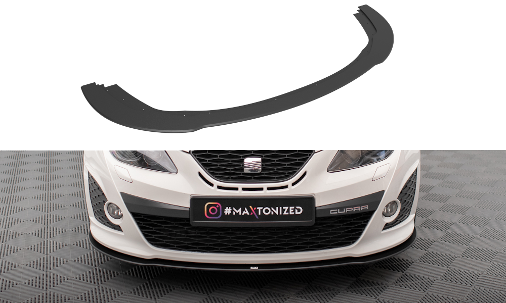 Maxton Street Pro Front Ansatz für für Seat Ibiza Sport Coupe Mk4