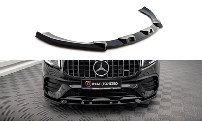 Maxton Front Ansatz V.1 für Mercedes-AMG GLB 35 X247 schwarz Hochglanz