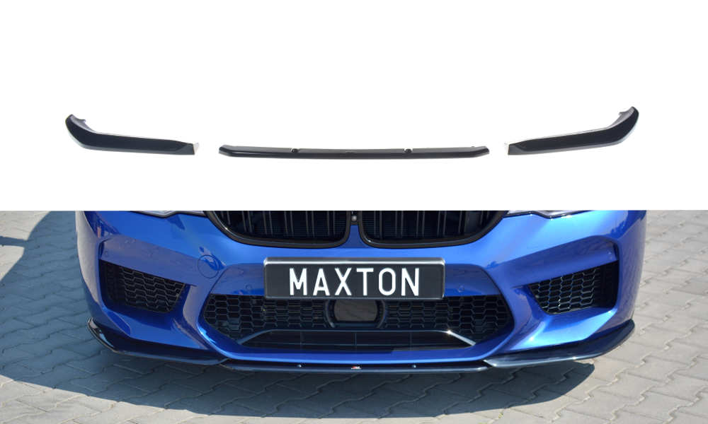 Maxton Front Ansatz V.2 für BMW M5 F90 Carbon Look