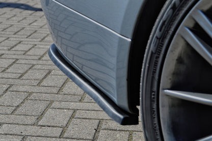 Heckansatz Seitenteile ABS BMW 3er E90/E91 Bj.: 2005-2008 Schwarz Glanz