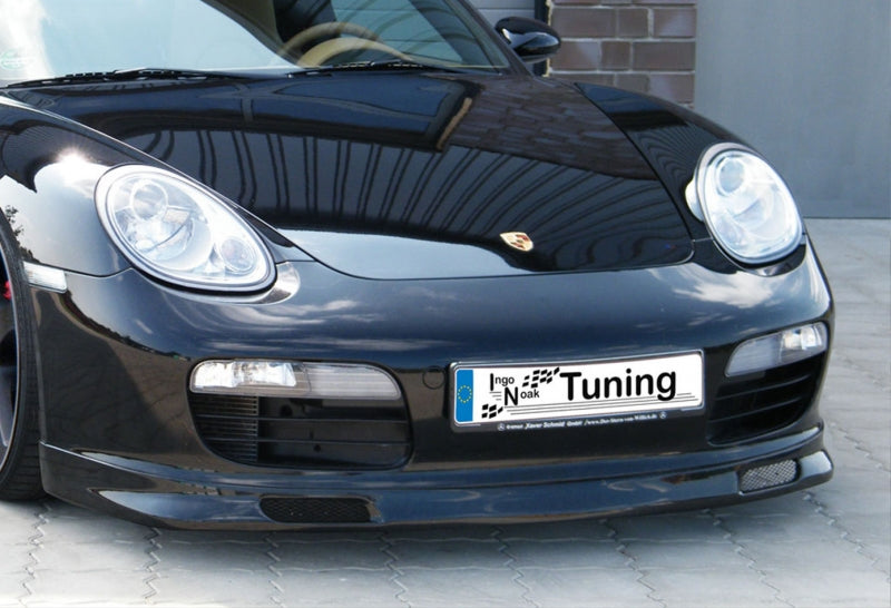 Frontspoiler in GT3 Optik ABS Porsche Boxster 987 Bj.: 2004-2009 Schwarz Glanz