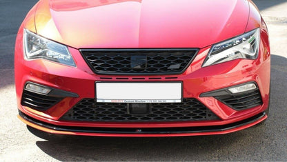 Maxton Front Ansatz für v.3 Seat Leon Mk3 Cupra/ FR Facelift