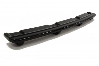 Maxton Mittlerer Diffusor Heck Ansatz für BMW 1er F20/F21 M-Power im DTM LOOK schwarz matt