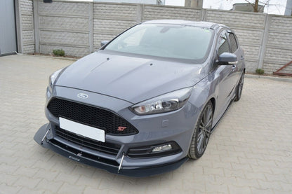 Maxton Hybrid Front Ansatz V.1 für Ford Focus ST Mk3 FL
