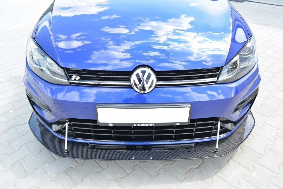 Maxton VW GOLF 7 R Facelift - HYBRID Racing Front Ansatz passend für Carbon Look