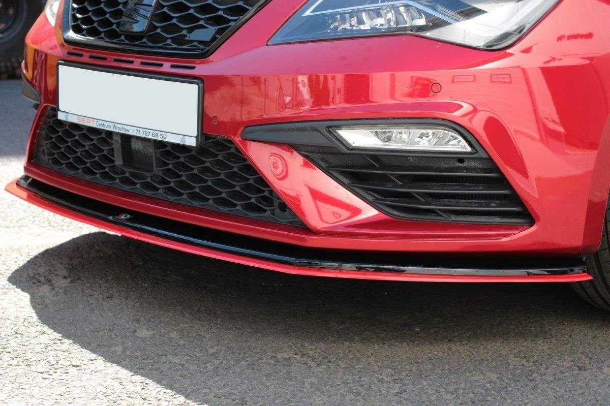 Maxton Front Ansatz für v.3 Seat Leon Mk3 Cupra/ FR Facelift