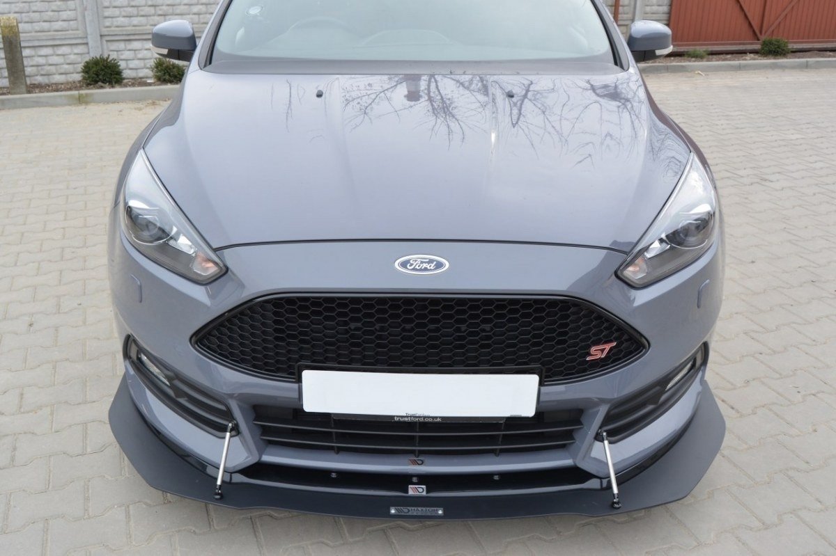 Maxton Hybrid Front Ansatz V.1 für Ford Focus ST Mk3 FL