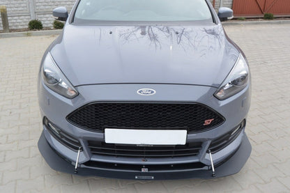 Maxton Hybrid Front Ansatz V.1 für Ford Focus ST Mk3 FL