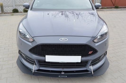Maxton Hybrid Front Ansatz V.1 für Ford Focus ST Mk3 FL