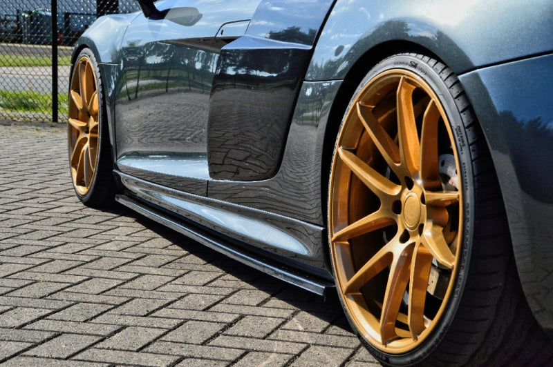 CUP Unterbauschweller Audi R8, 42 Bj.: 2006-2015 Schwarz Glanz