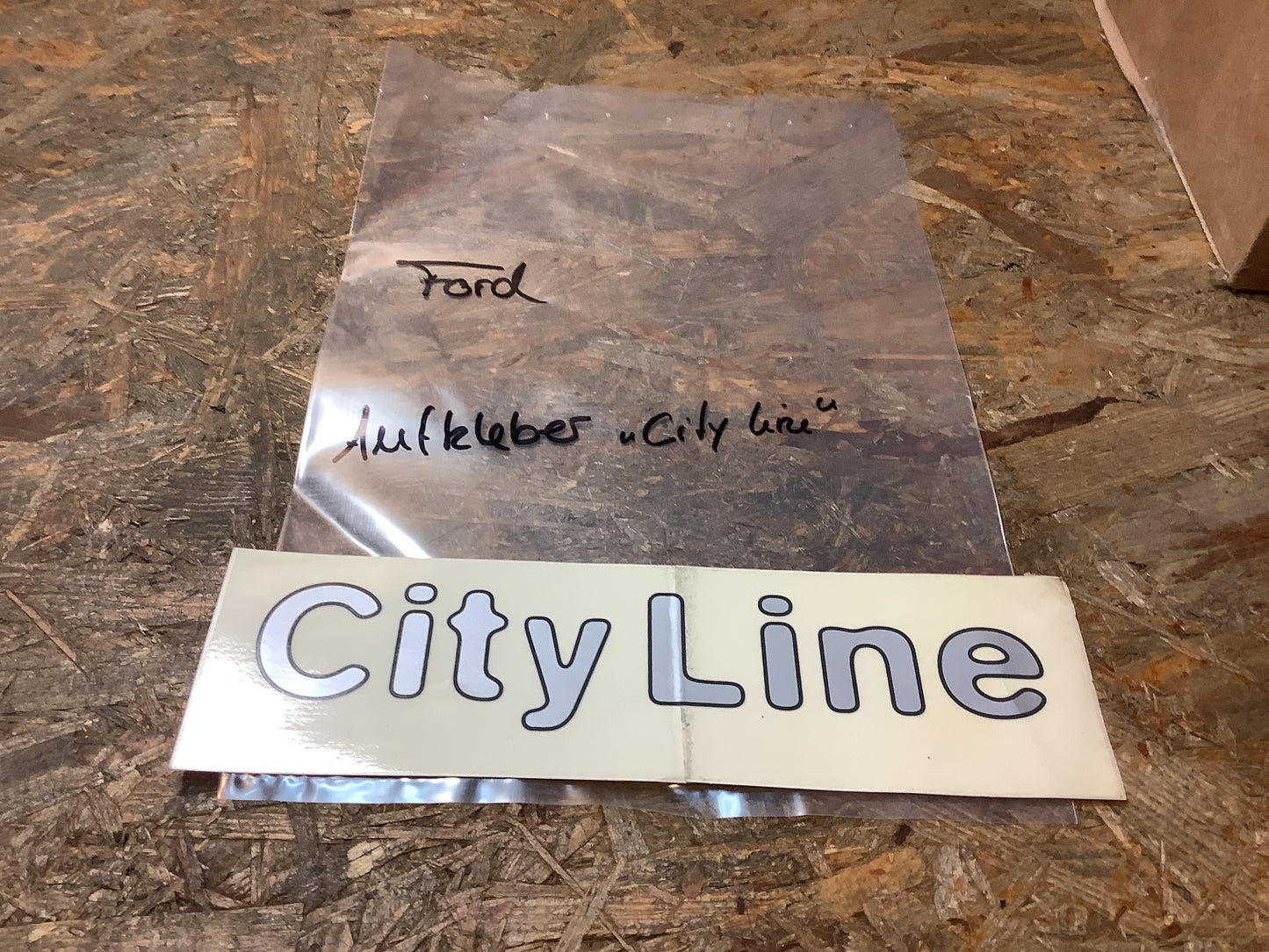 Aufkleber „City line“ Original Ford NEU