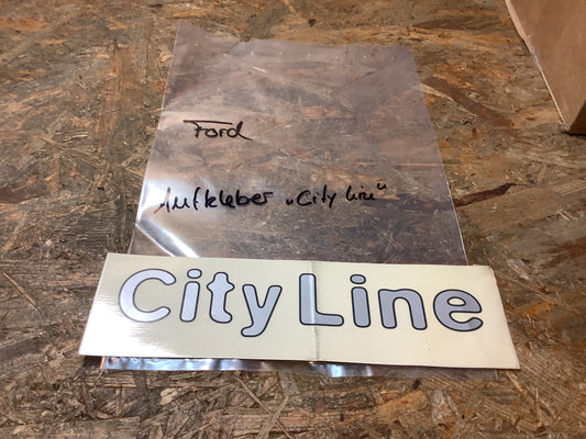 Aufkleber „City line“ Original Ford NEU