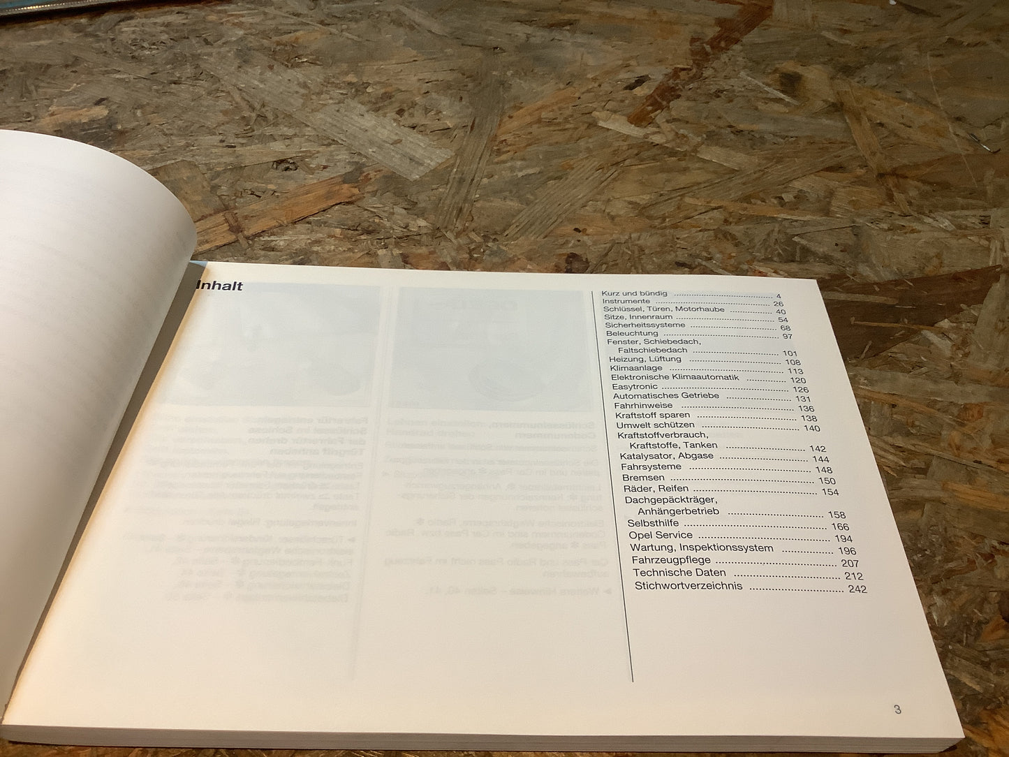 Opel Corsa Bedienungsanleitung Stand März 2002