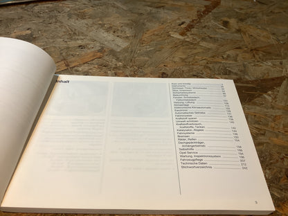 Opel Corsa Bedienungsanleitung Stand März 2002