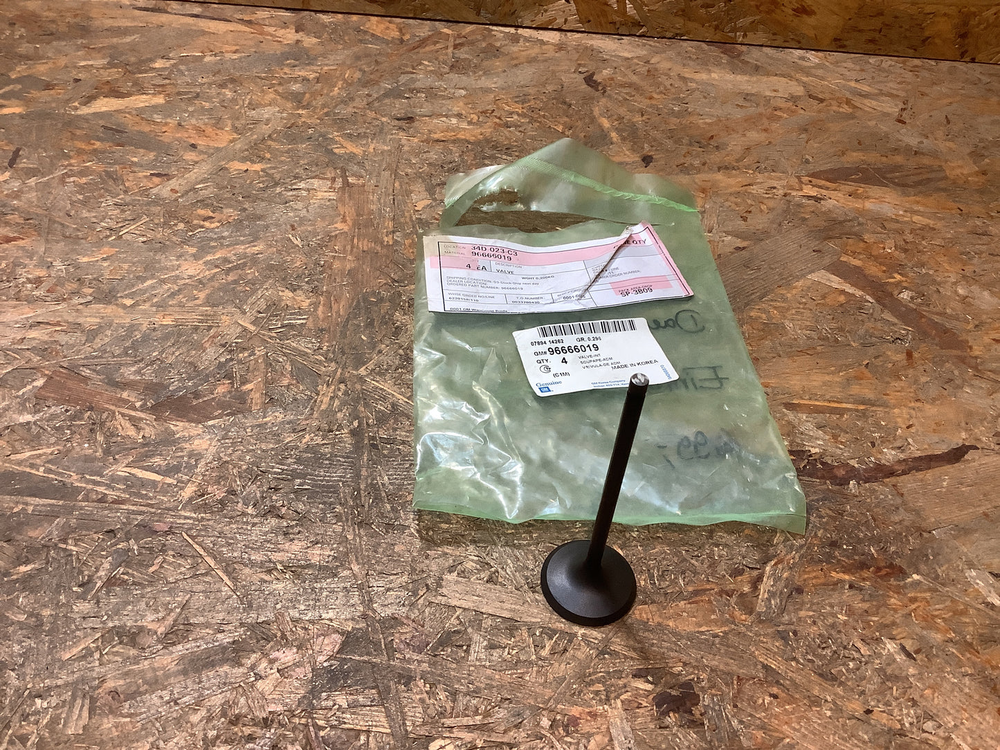 Chevrolet Matiz  Einlassventil Original GM NEU