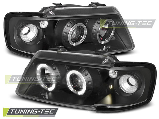Tuning-Tec Angel Eyes Scheinwerfer für Audi A3 (8L) 96-00 schwarz